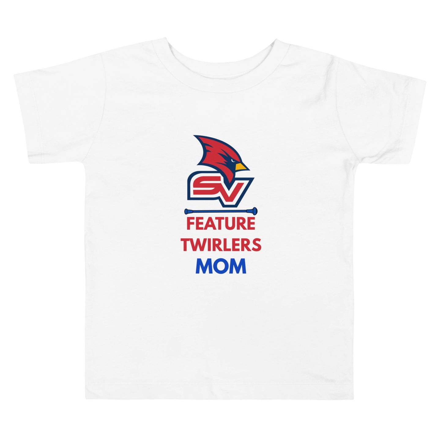 Performance | Toddler T-Shirt | SVSU Feature twirlers | Mom Logo
