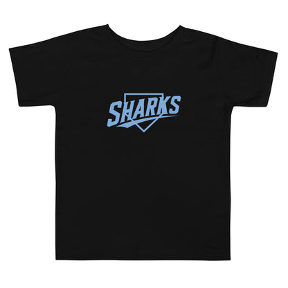Performance | Toddler T-Shirt | The Sharks Baseball Team | Crest Logo