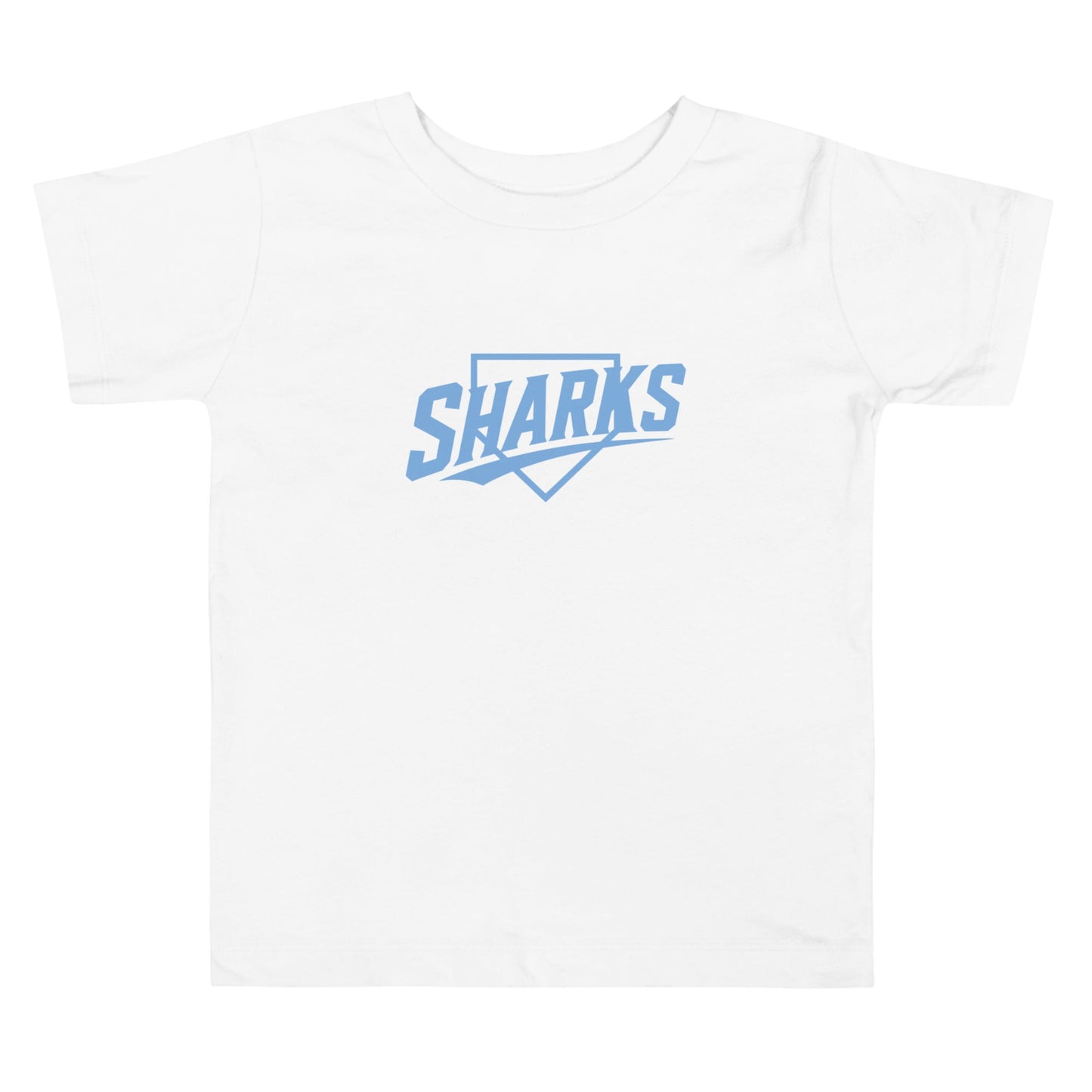 Performance | Toddler T-Shirt | The Sharks Baseball Team | Crest Logo