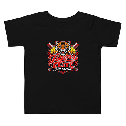Performance | Toddler T-Shirt | Tigers Elite Softball | Emblem Logo