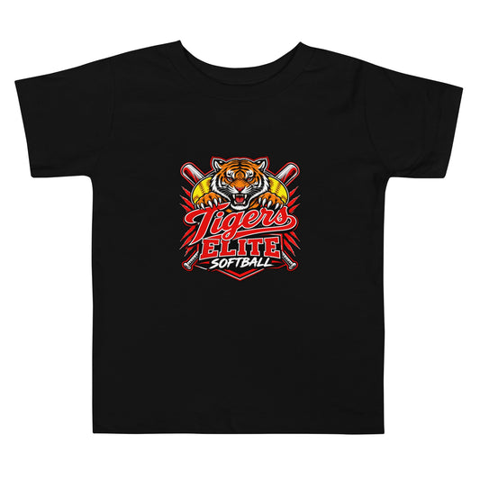 Performance | Toddler T-Shirt | Tigers Elite Softball | Emblem Logo
