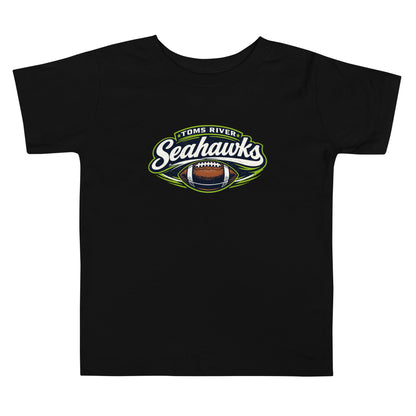 Performance | Toddler T-Shirt | Toms River Seahawks | Football Emblem Logo