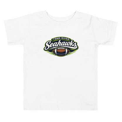 Performance | Toddler T-Shirt | Toms River Seahawks | Football Emblem Logo
