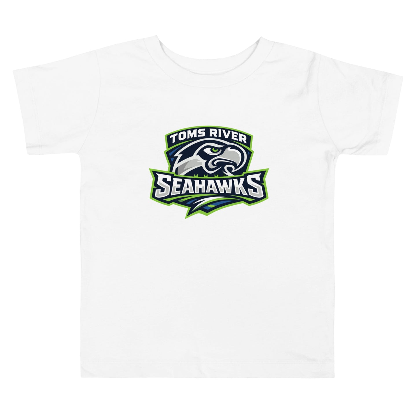 Performance | Toddler T-Shirt | Toms River Seahawks | Mascot Script Logo