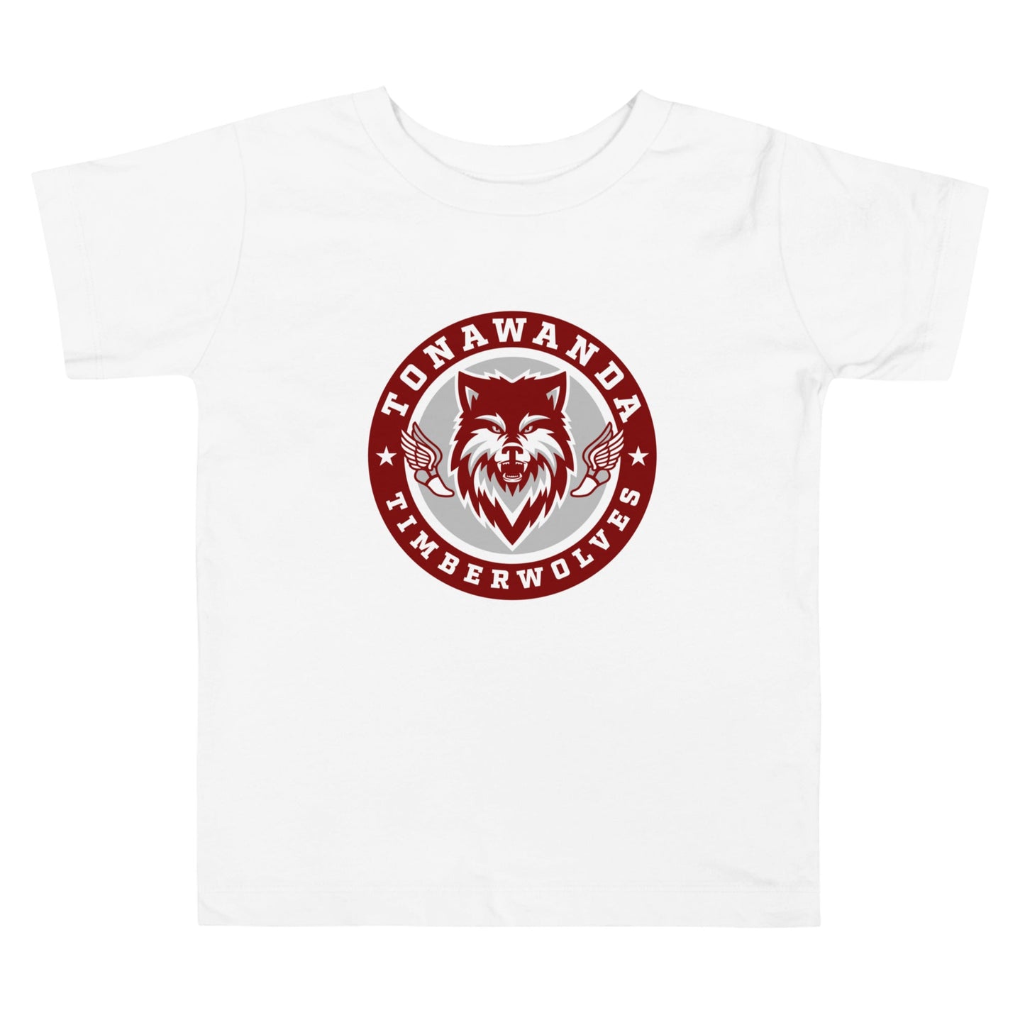 Performance | Toddler T-Shirt | Tonawanda High School Track and Field | Mascot Badge Logo