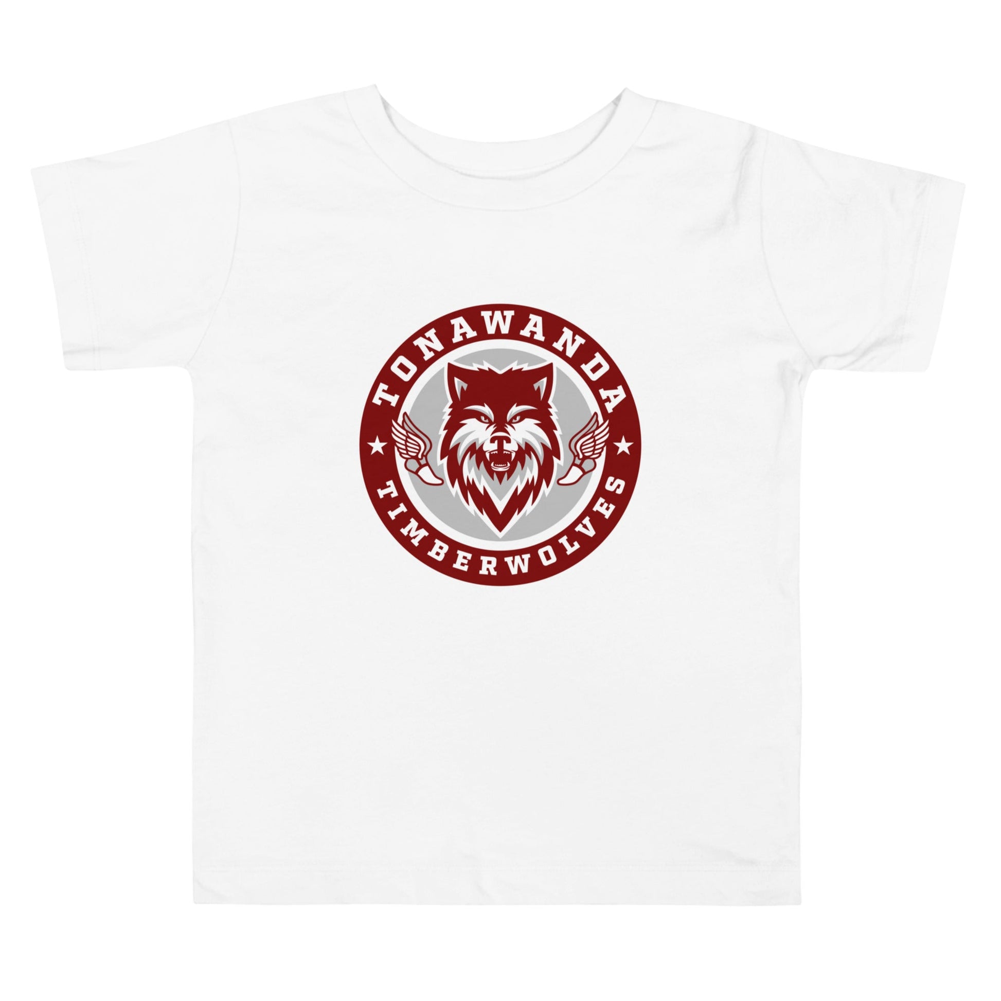 Performance | Toddler T-Shirt | Tonawanda High School Track and Field | Mascot Badge Logo