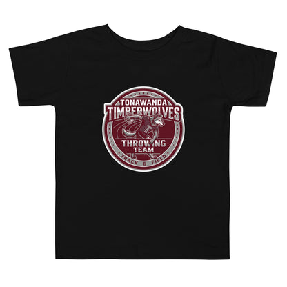 Performance | Toddler T-Shirt | Tonawanda High School Track and Field | Throwing Team Logo