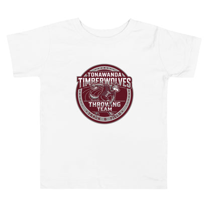 Performance | Toddler T-Shirt | Tonawanda High School Track and Field | Throwing Team Logo