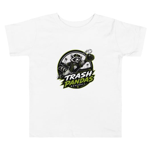 Performance | Toddler T-Shirt | Trash Pandas Baseball Organization | Emblem Logo