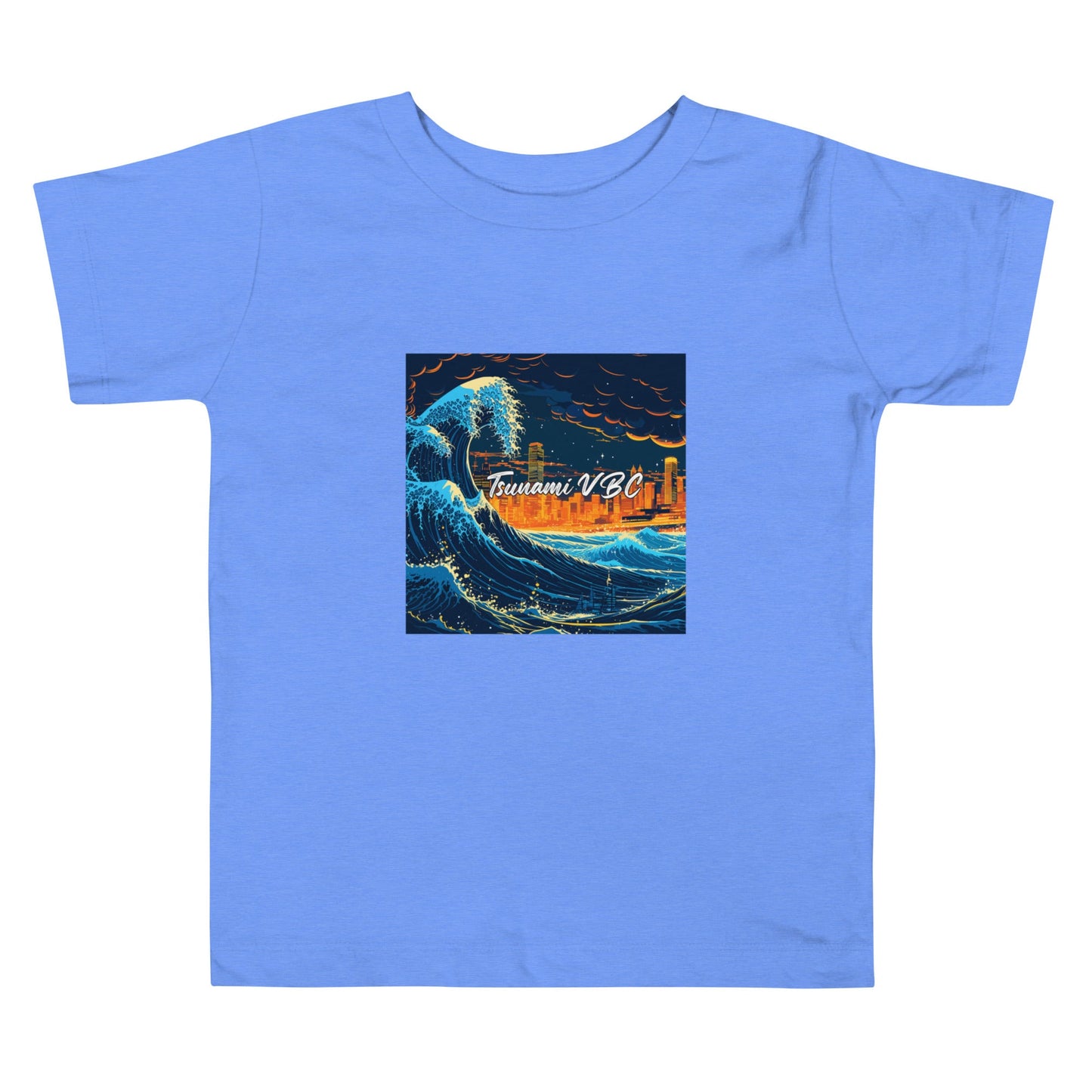 Performance | Toddler T-Shirt | Tsunami Volleyball Club | Glow Tide Athletics Logo