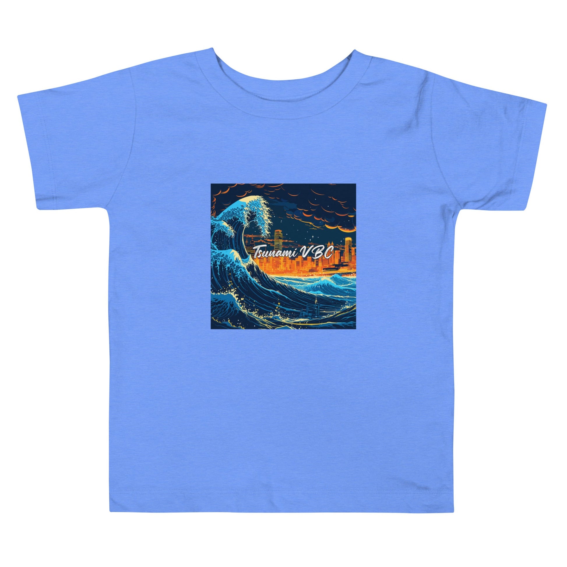 Performance | Toddler T-Shirt | Tsunami Volleyball Club | Glow Tide Athletics Logo