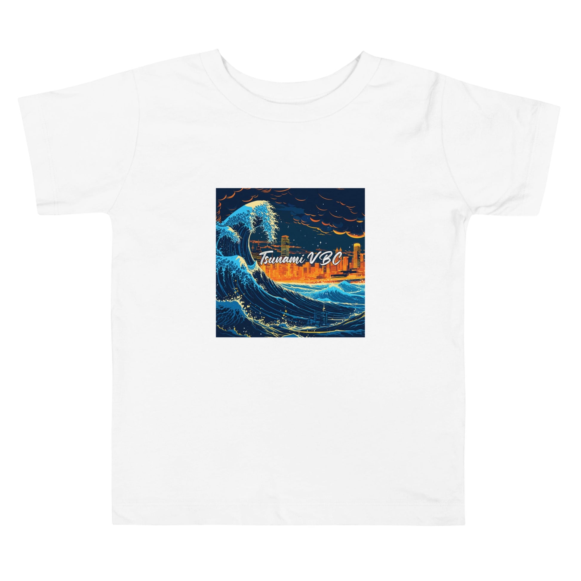 Performance | Toddler T-Shirt | Tsunami Volleyball Club | Glow Tide Athletics Logo