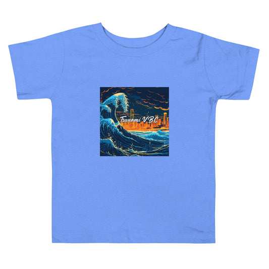 Performance | Toddler T-Shirt | Tsunami Volleyball Club | Glow Tide Athletics Logo