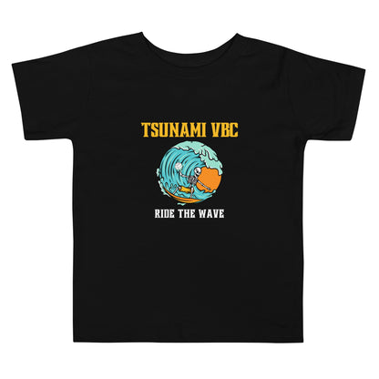 Performance | Toddler T-Shirt | Tsunami Volleyball Club | Surf Wave VBC Logo