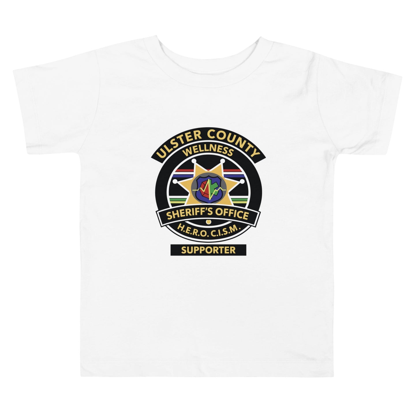 Performance | Toddler T-Shirt | Ulster County Sheriff's Office Wellness Division | Badge Logo
