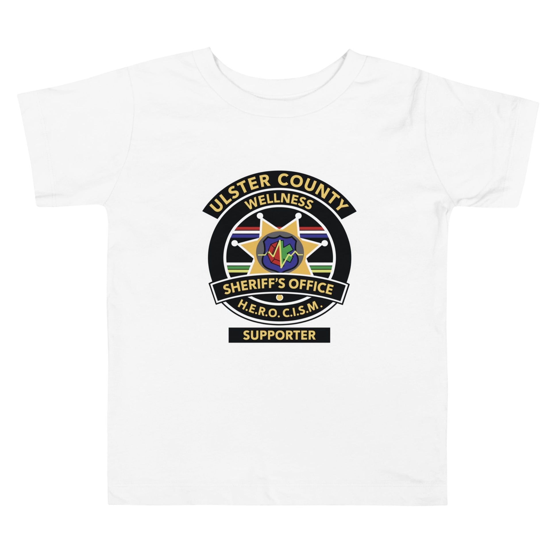 Performance | Toddler T-Shirt | Ulster County Sheriff's Office Wellness Division | Badge Logo