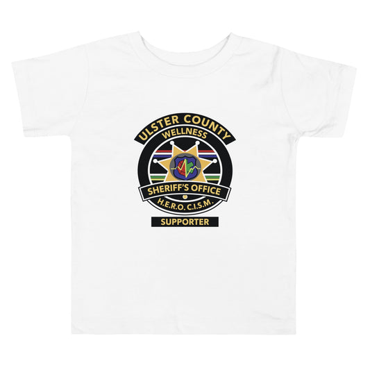 Performance | Toddler T-Shirt | Ulster County Sheriff's Office Wellness Division | Badge Logo
