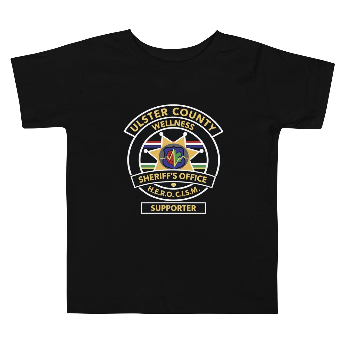 Performance | Toddler T-Shirt | Ulster County Sheriff's Office Wellness Division | Badge Logo