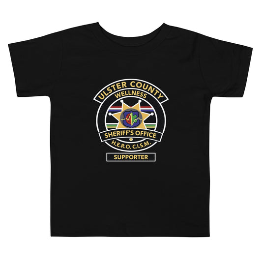 Performance | Toddler T-Shirt | Ulster County Sheriff's Office Wellness Division | Badge Logo