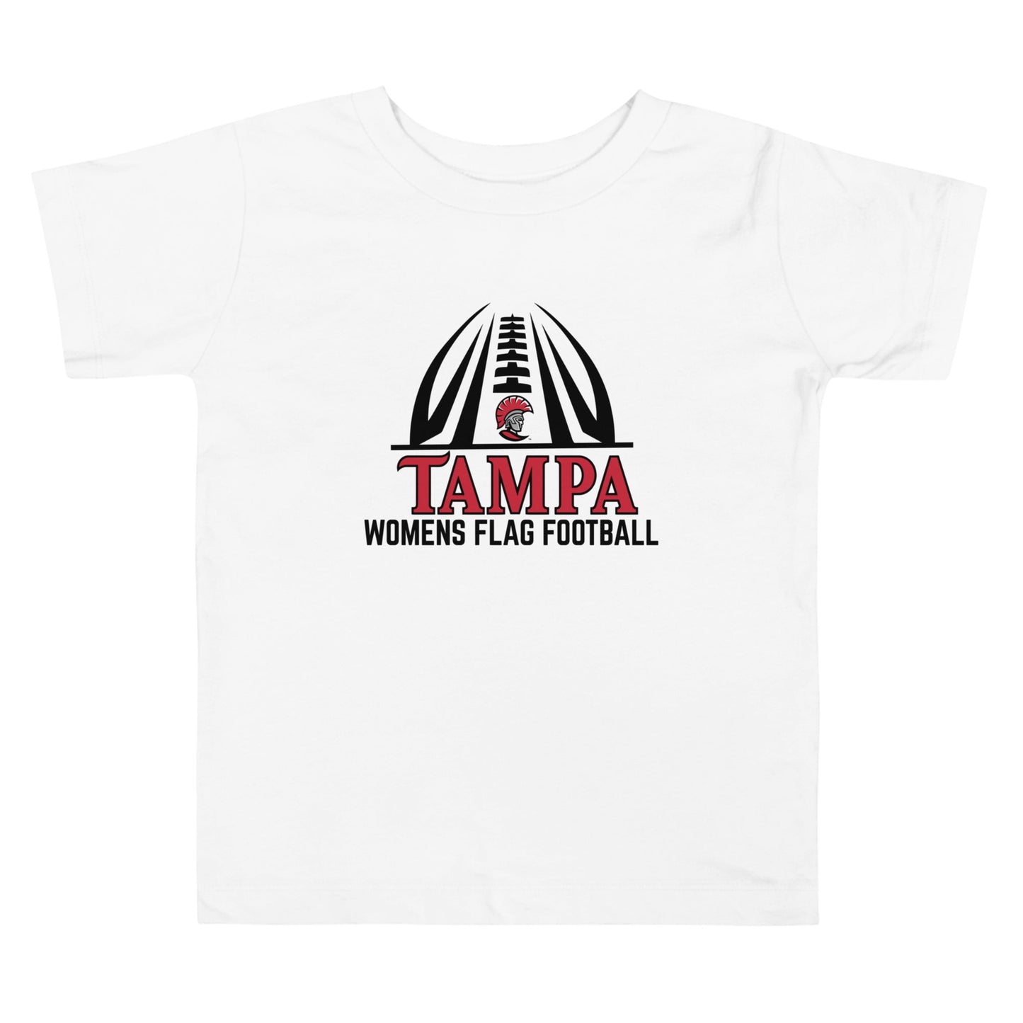 Performance | Toddler T-Shirt | University of Tampa Women's Flag Football | Football Logo