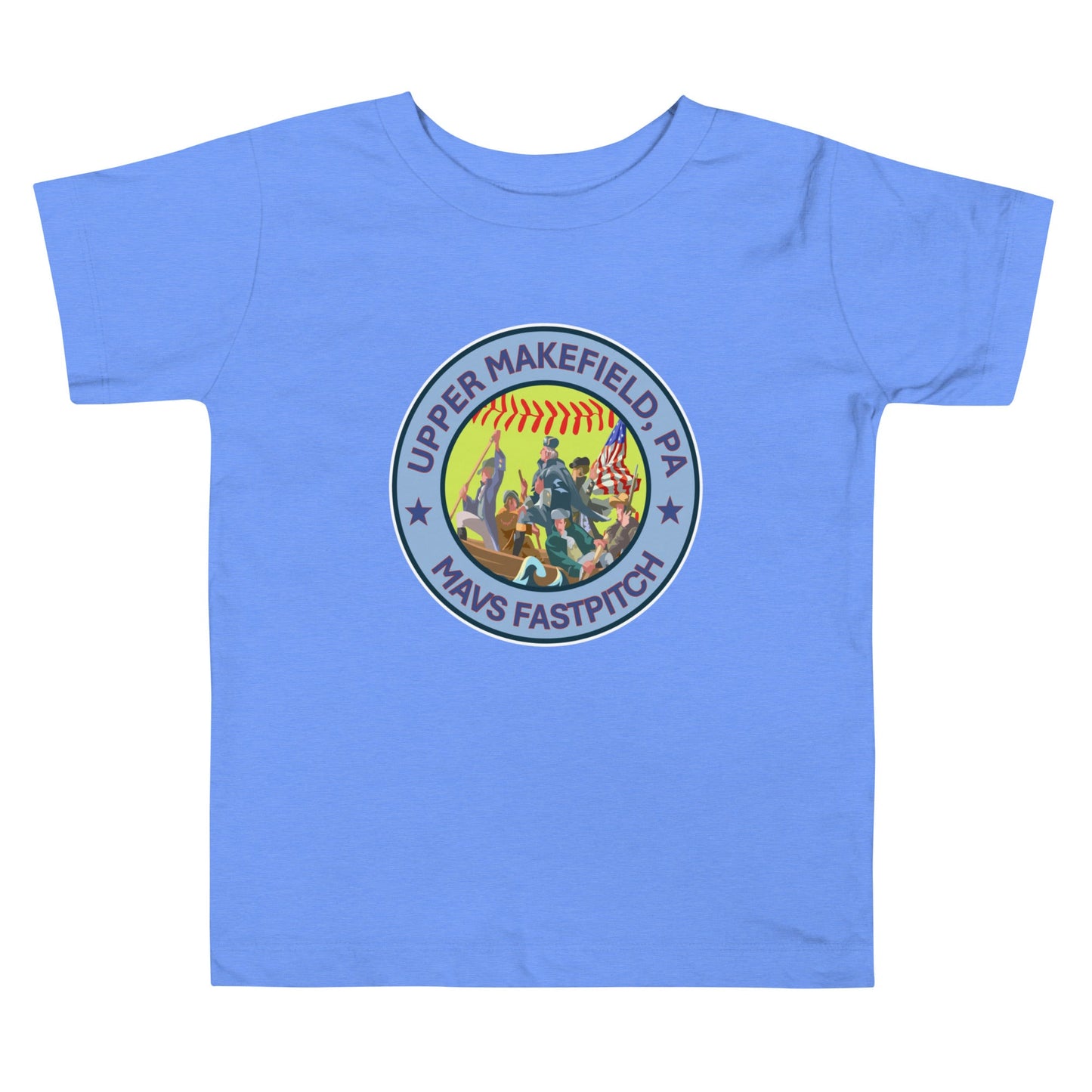 Performance | Toddler T-Shirt | Upper Makefield Mavs Fastpitch | Crossing Badge Logo