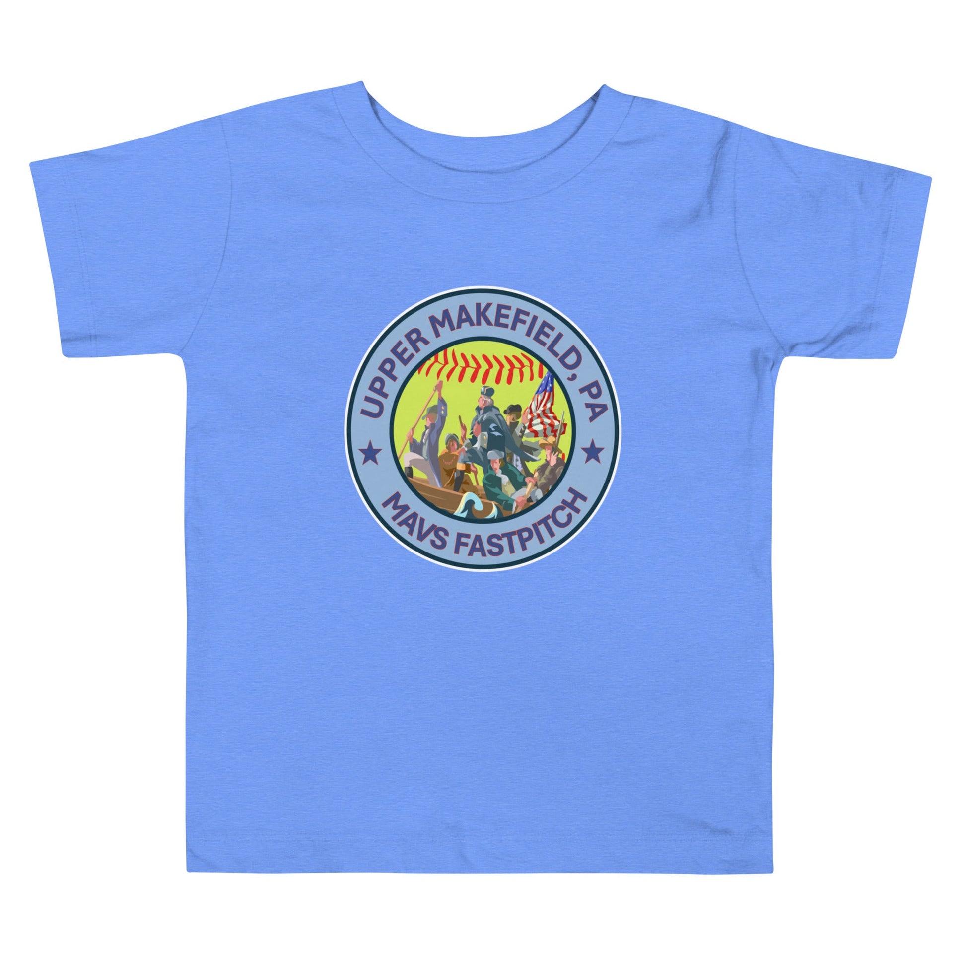 Performance | Toddler T-Shirt | Upper Makefield Mavs Fastpitch | Crossing Badge Logo