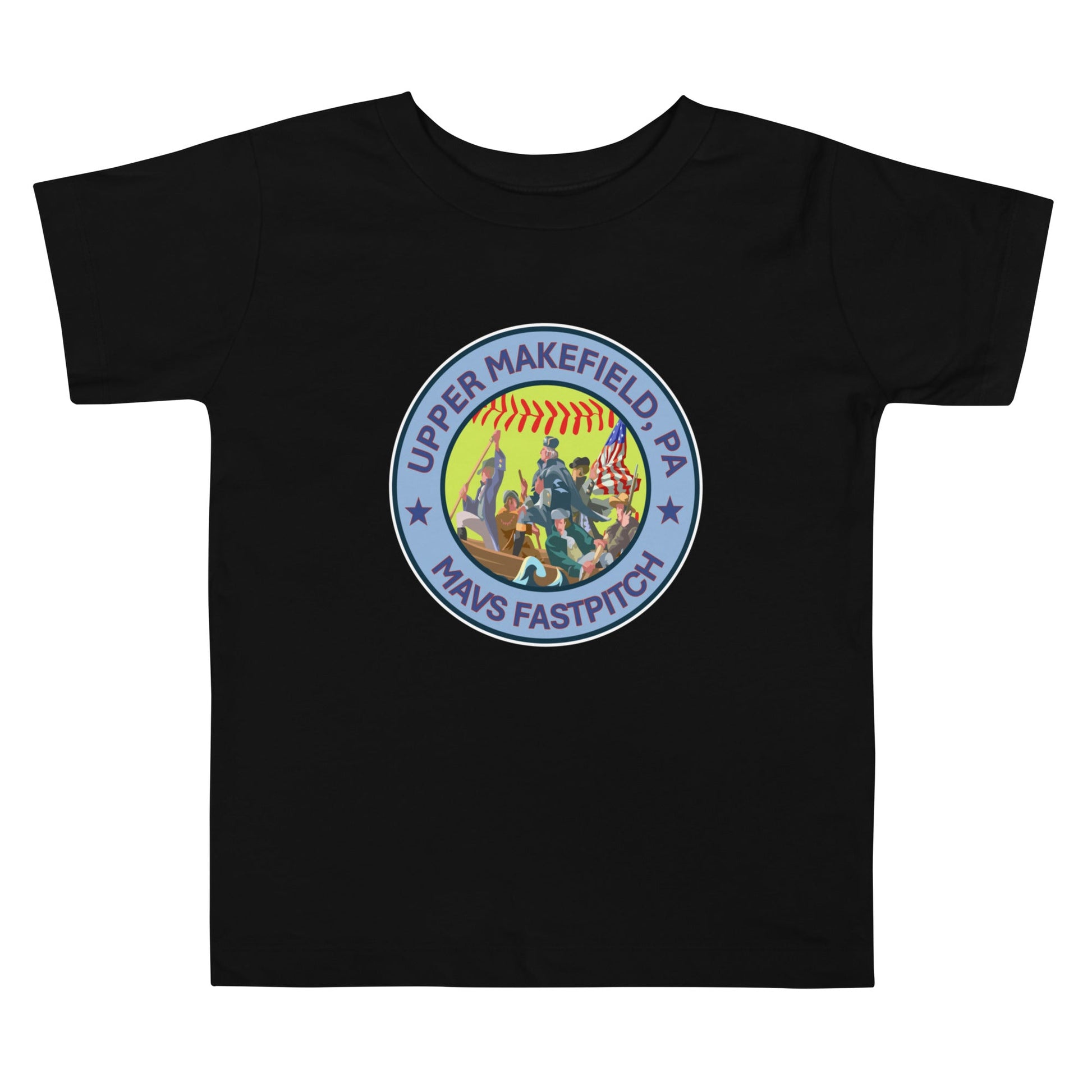 Performance | Toddler T-Shirt | Upper Makefield Mavs Fastpitch | Crossing Badge Logo