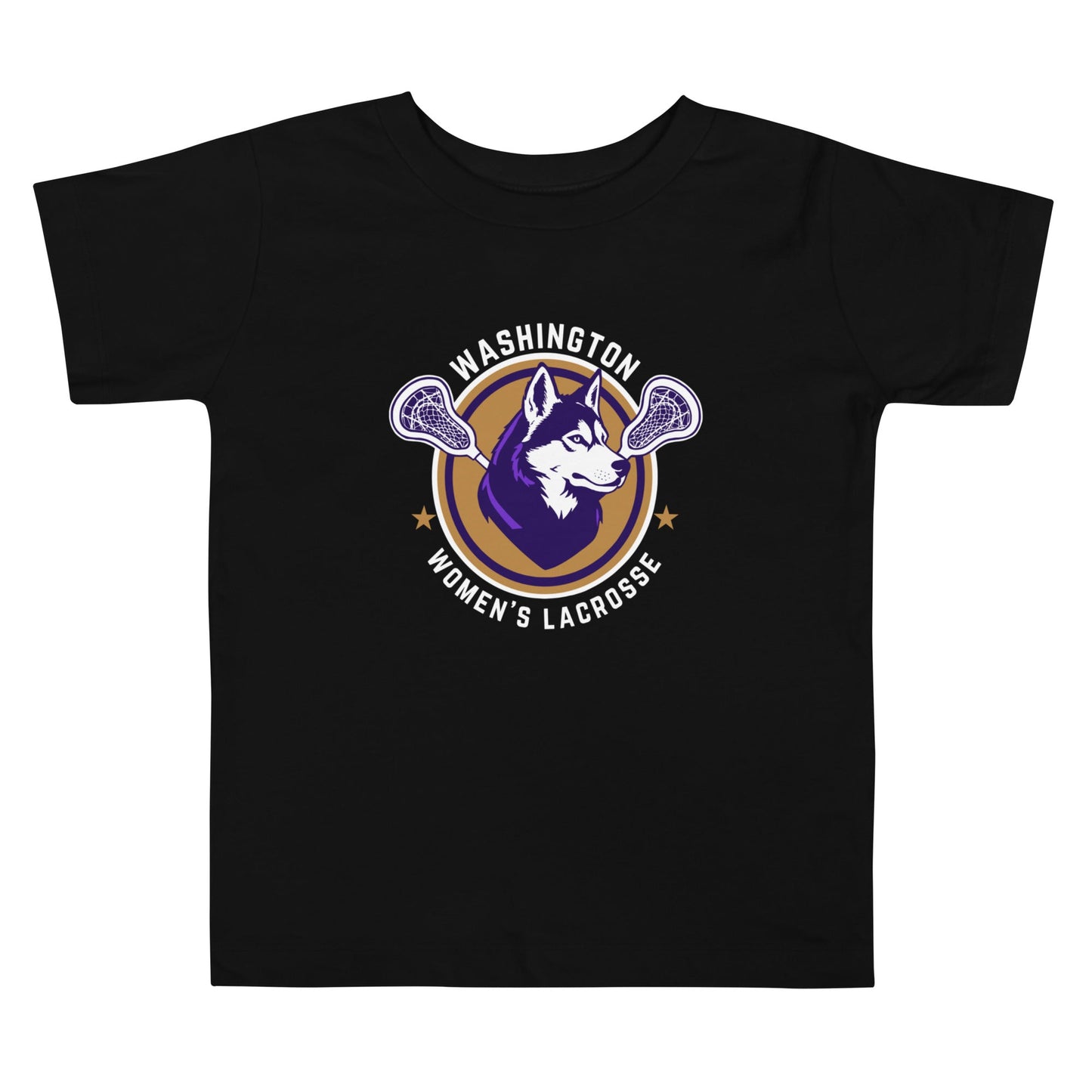 Performance | Toddler T-Shirt | UW Women's Club Lacrosse | Badge Logo
