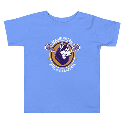 Performance | Toddler T-Shirt | UW Women's Club Lacrosse | Badge Logo