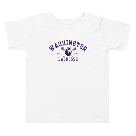 Performance | Toddler T-Shirt | UW Women's Club Lacrosse | Washington Lacrosse Logo