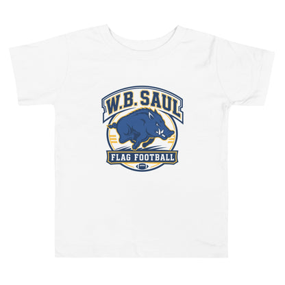 Performance | Toddler T-Shirt | W.B.Saul Razorbacks | Emblem Logo