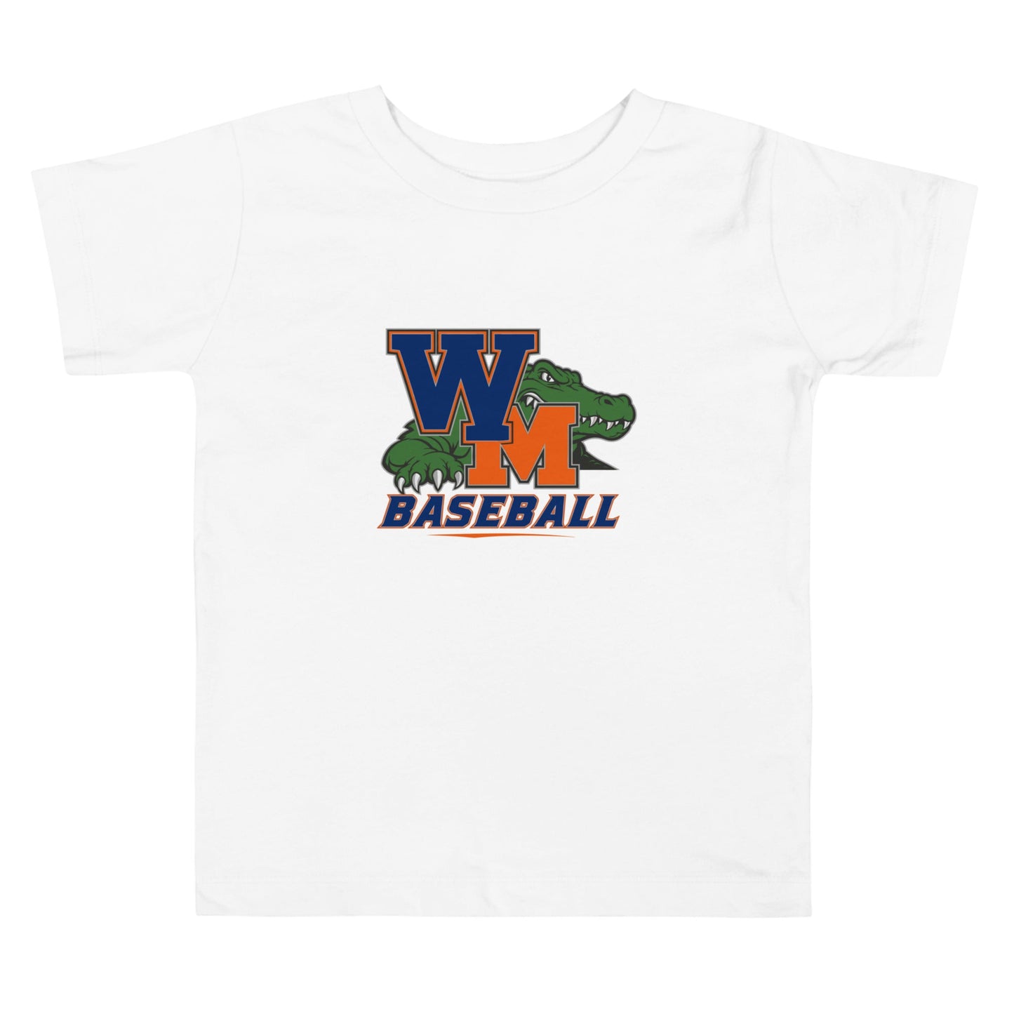 Performance | Toddler T-Shirt | West Memphis Community Christian College Gators | Athletics Logo
