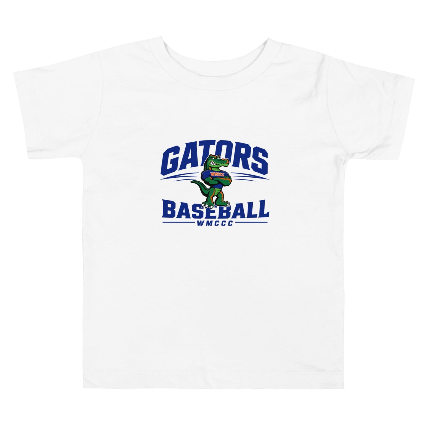 Performance | Toddler T-Shirt | West Memphis Community Christian College Gators | Emblem Logo