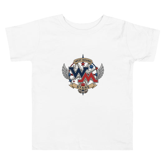 Performance | Toddler T-Shirt | West Mound Stars | Crest Logo
