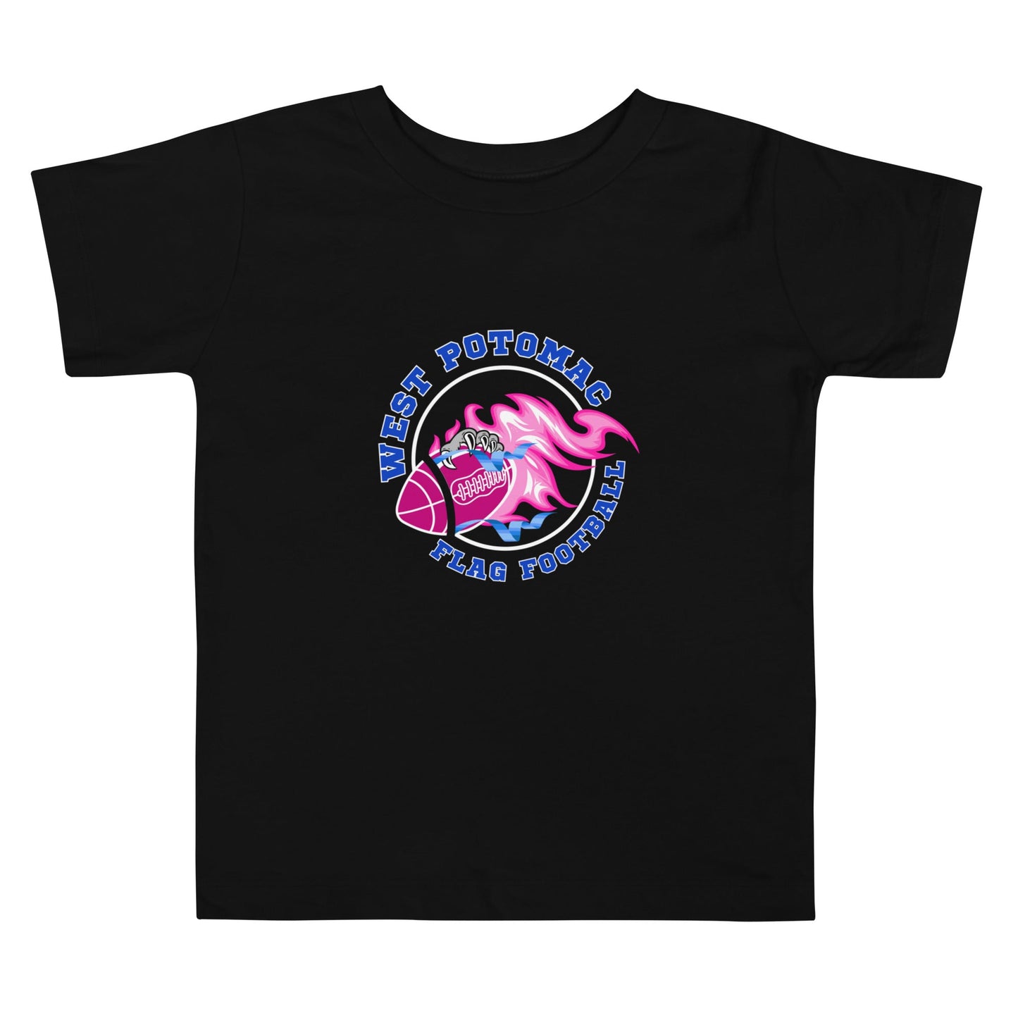 Performance | Toddler T-Shirt | West Potomac Flag Football | Crest Logo