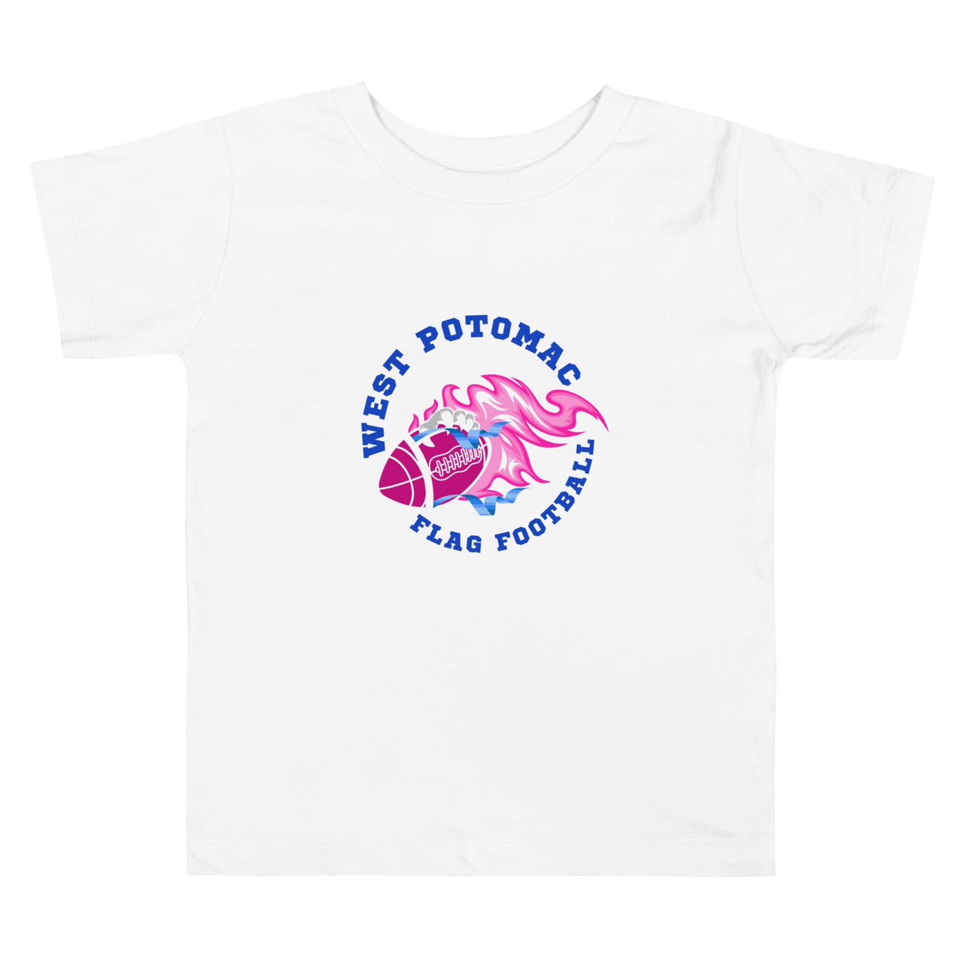 Performance | Toddler T-Shirt | West Potomac Flag Football | Crest Logo