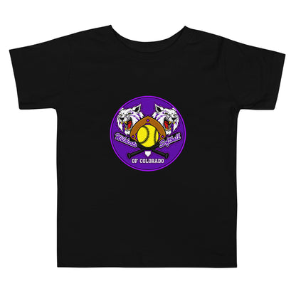 Performance | Toddler T-Shirt | Wildcats Softball | Badge Logo