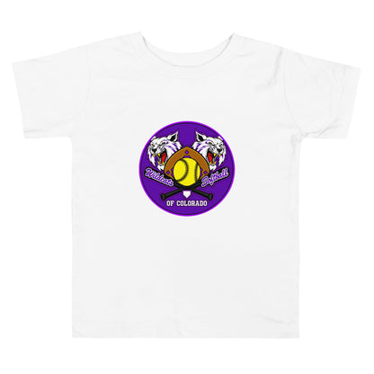 Performance | Toddler T-Shirt | Wildcats Softball | Badge Logo