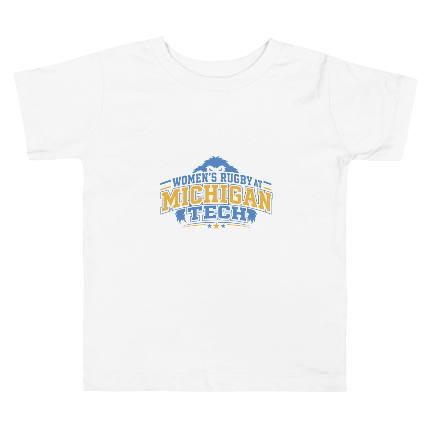 Performance | Toddler T-Shirt | Women’s Rugby at Michigan Tech | Varsity Crest Logo