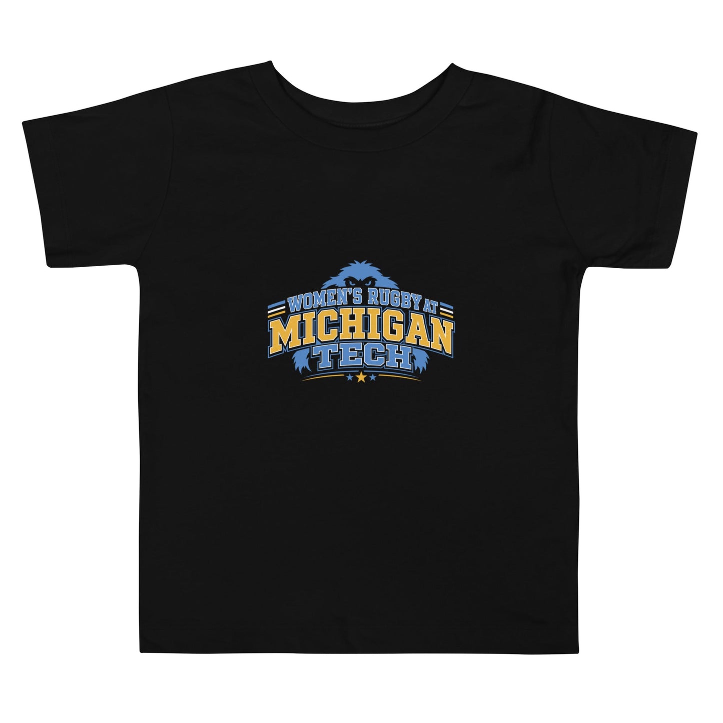 Performance | Toddler T-Shirt | Women’s Rugby at Michigan Tech | Varsity Crest Logo