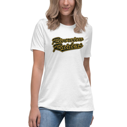 Performance | Women's Relaxed T Shirt | 12U Riverview Raiders | Crest Logo