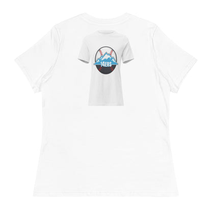 Performance | Women's Relaxed T Shirt | 14ers Baseball | Athletics Logo