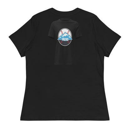Performance | Women's Relaxed T Shirt | 14ers Baseball | Athletics Logo