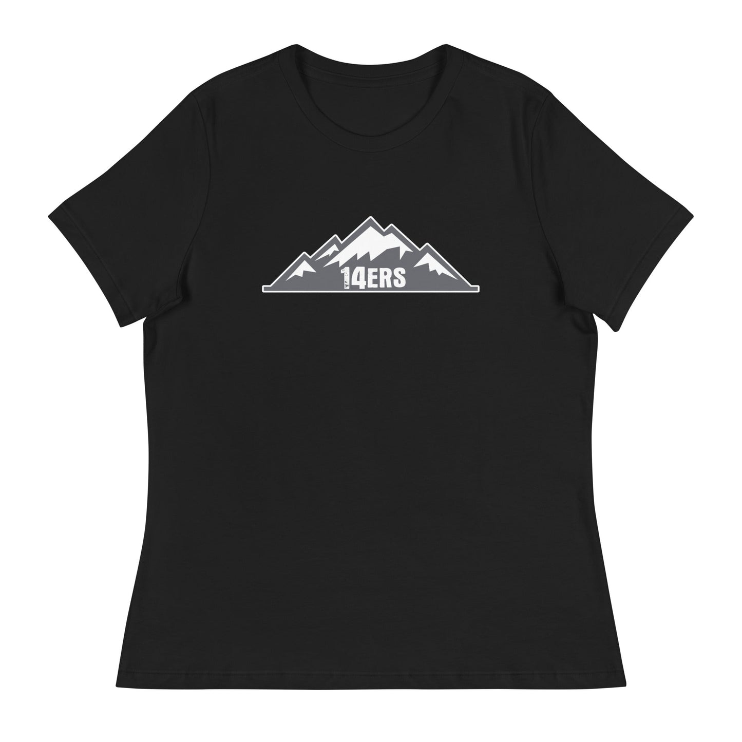 Performance | Women's Relaxed T Shirt | 14ers Baseball | Grey Logo