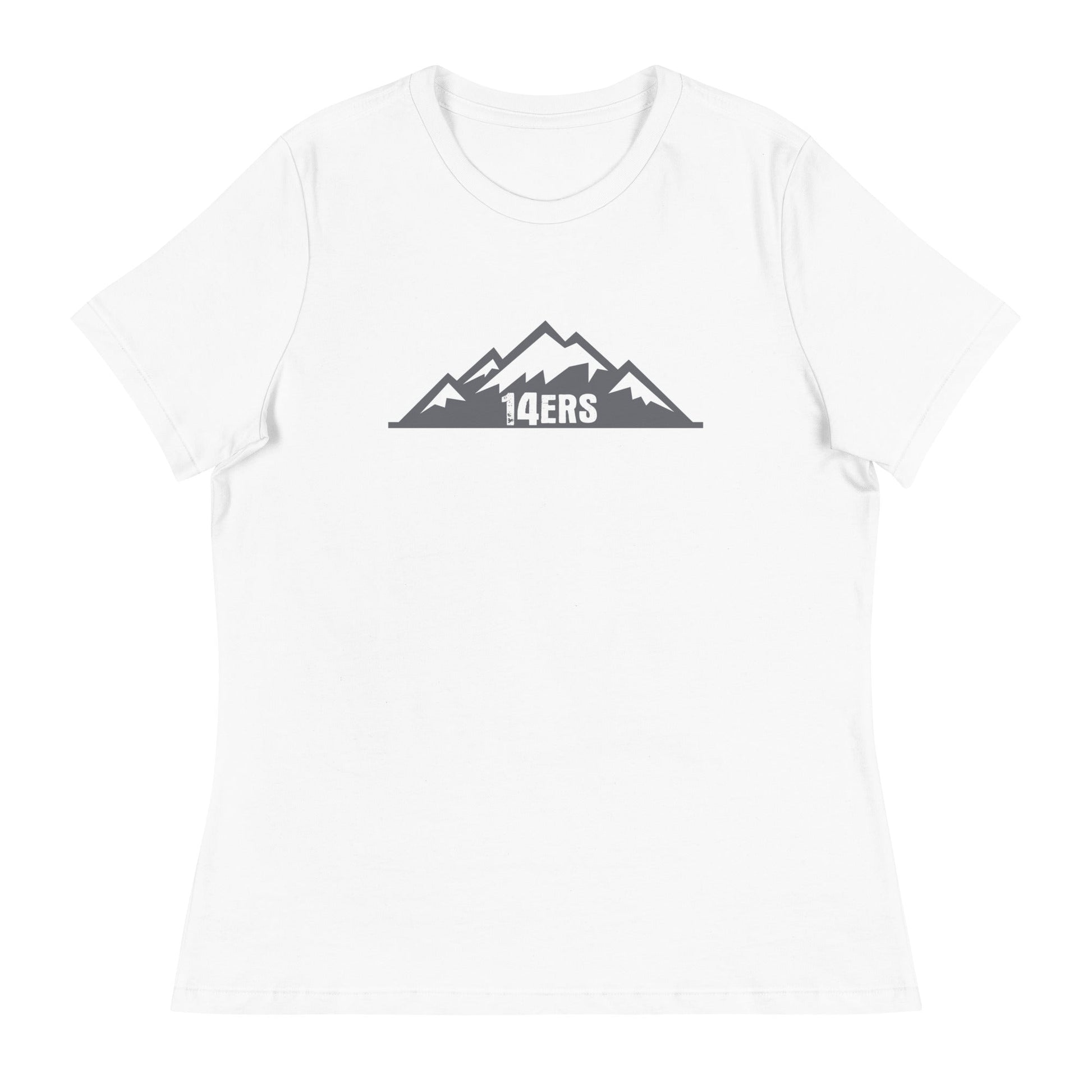 Performance | Women's Relaxed T Shirt | 14ers Baseball | Grey Logo