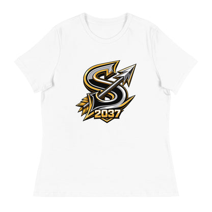 Performance | Women's Relaxed T Shirt | 2037 Sachem Arrows | Arrowhead Crest Logo