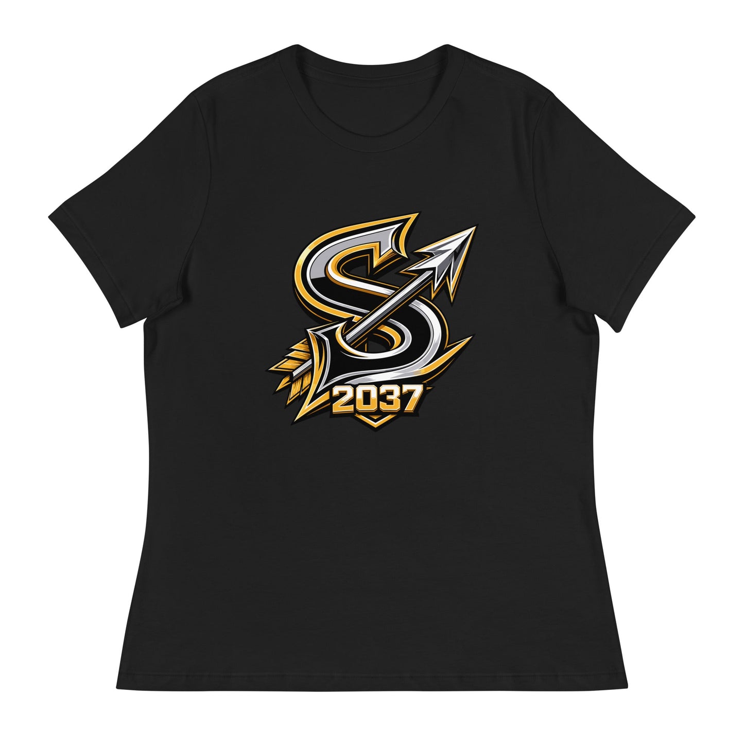 Performance | Women's Relaxed T Shirt | 2037 Sachem Arrows | Arrowhead Crest Logo