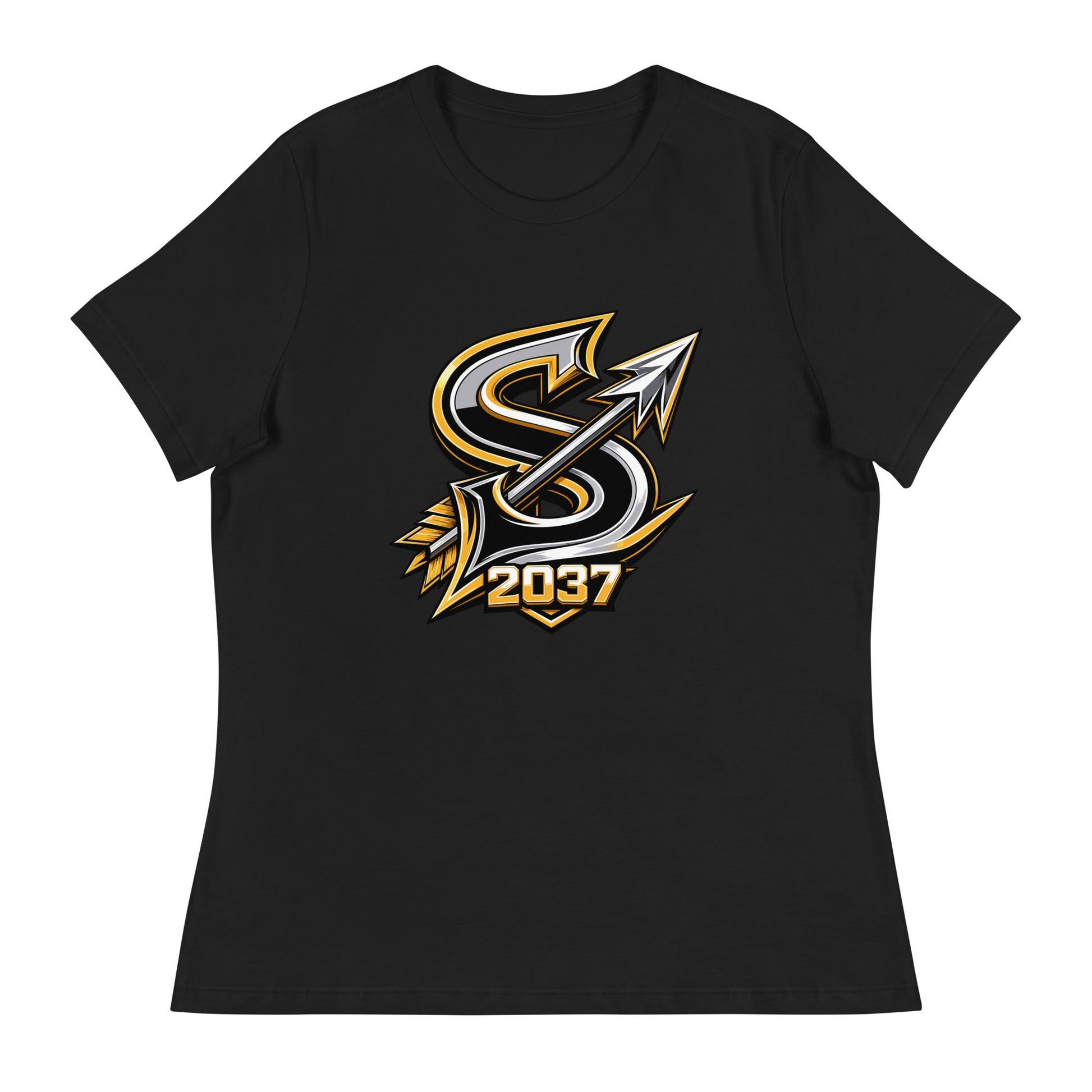Performance | Women's Relaxed T Shirt | 2037 Sachem Arrows | Arrowhead Crest Logo