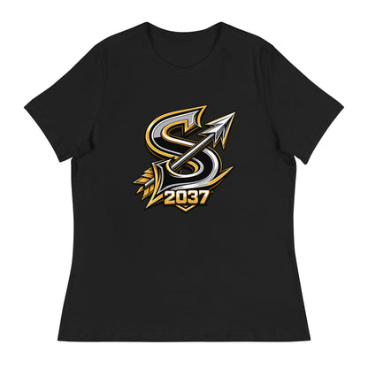 Performance | Women's Relaxed T Shirt | 2037 Sachem Arrows | Arrowhead Crest Logo