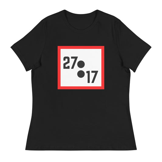 Performance | Women's Relaxed T Shirt | 27:17 | Crest Logo